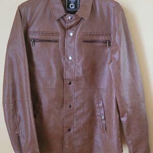 Men's Brown Leather Jacket